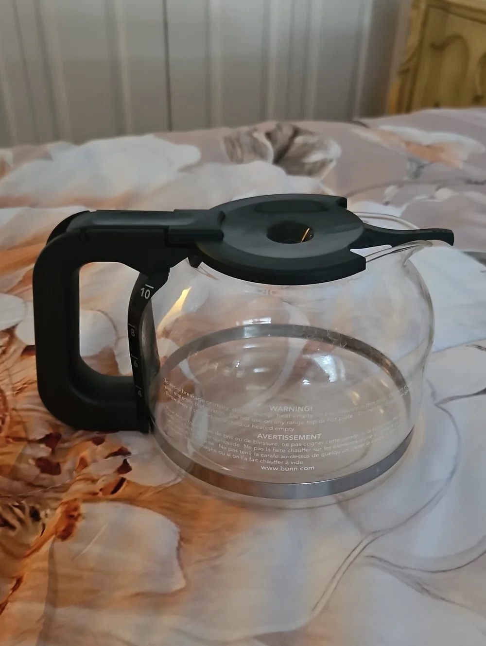 BUNN DECANTER ASSEMBLY 10 CUP 53523-1000 gently Used Pot Replacement New 49$